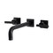 Kingston Brass KS6020CML Wall Mount Tub Faucet, Matte Black KS6020CML - alternate 1
